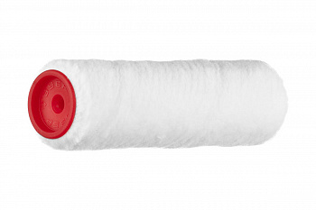 Сменный ролик Зубр МАСТЕР ВЕЛЮР-АКВА, полиэстер, для водорастворимых акрил лаков, ворс 4мм, ручка 6мм, d=40/180мм 02537-18