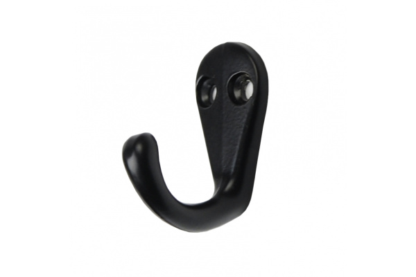 Мебельный крючок JET 588 алюминий, черный CQ588A.001BL99