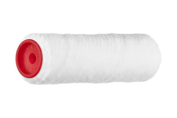 Сменный ролик Зубр МАСТЕР ВЕЛЮР-АКВА, полиэстер, для водорастворимых акрил лаков, ворс 4мм, ручка 6мм, d=40/180мм 02537-18