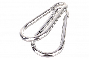 Карабин оцинкованный DIN 5299С 4 шт. (14 мм; ТФ5) Зубр 4-304545-14