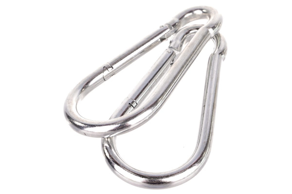 Карабин оцинкованный DIN 5299С 4 шт. (14 мм; ТФ5) Зубр 4-304545-14