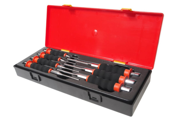 Набор выколоток с рукояткой 7 предметов JTC K8071