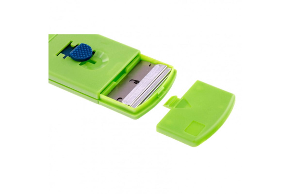 Пластмассовый скребок с выдвижным сменным лезвием СИБРТЕХ 79539