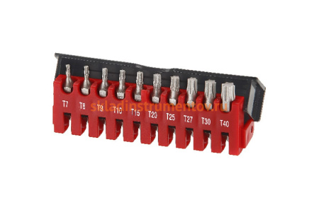 Набор бит Т7-Т40, 10 шт. FORCE 21012