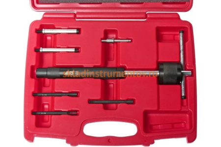 Набор инструментов для демонтажа свечей накала (7 предметов в кейсе) JTC 4052