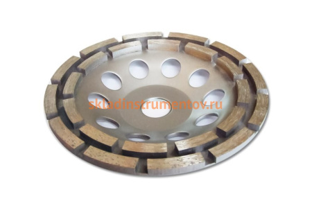 Чашка двухрядная 150 мм сегмент SANTOOL 060526-150