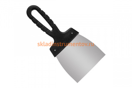 Шпательная лопатка РемоКолор ГОСТ, пружинная сталь 65Г, лакированное полотно, 80мм, 12-5-708