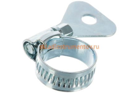 Металлические, червячные хомуты СИБРТЕХ, 12-20мм, ширина 10мм, W1, с металлическим ключом, 2шт 476497