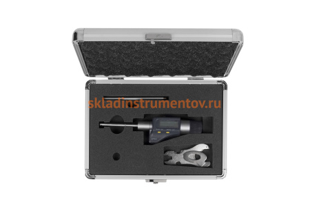 Микрометрический нутромер Micron 3-точечный, электронный, 6- 8, 0,001, у/к МИК 73442