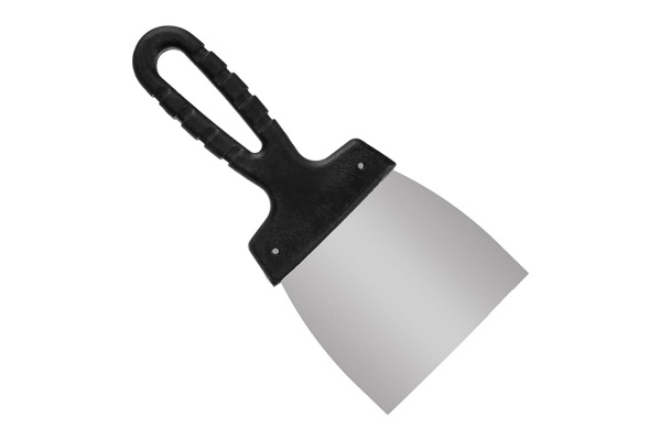 Шпательная лопатка РемоКолор ГОСТ, пружинная сталь 65Г, лакированное полотно, 80мм, 12-5-708