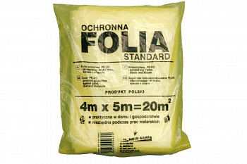 Пленка защитная 4х5 м для ремонтных работ VOREL 09462