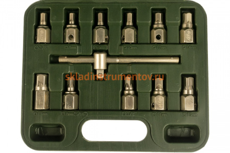 Набор насадок для маслосливных пробок Дело Техники 12 шт 800912