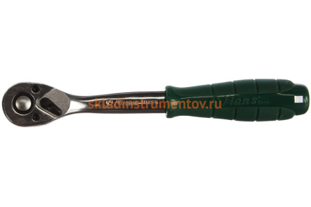 Трещотка с быстрым сбросом Hans 3/8" с изогнутой рукояткой 72 зуба 3162GQ