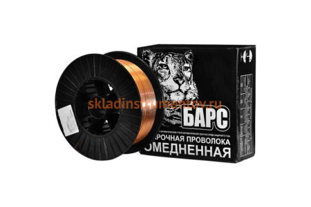 Проволока омедненная ER-70S-6 (5 кг; 2 мм) БАРС СВ000008402