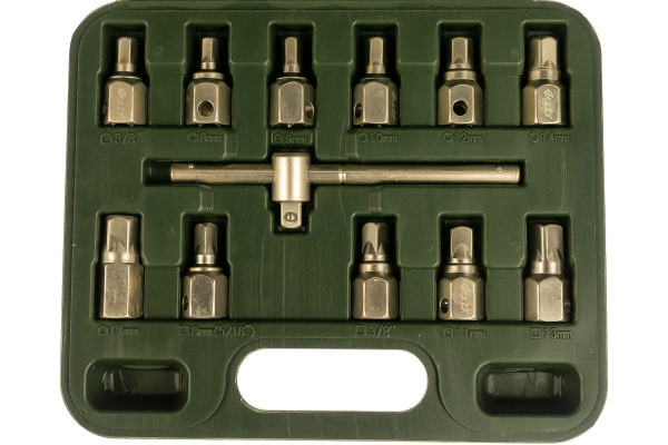 Набор насадок для маслосливных пробок Дело Техники 12 шт 800912