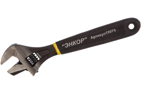 Разводной ключ с переставной губкой L250мм Энкор 19076