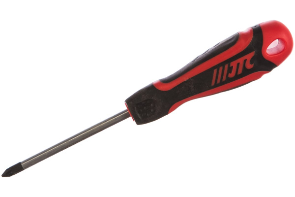 Отвертка, крестовая позидрайв PZ1 x 75мм усиленная JTC 7639