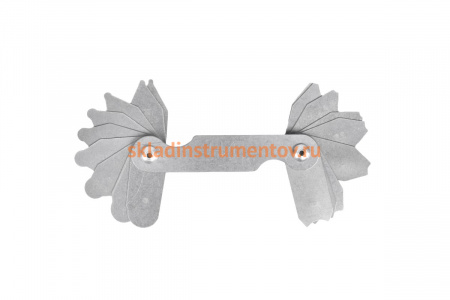 Набор радиусных шаблонов №1 (R 1-6мм) ЧИЗ 60933