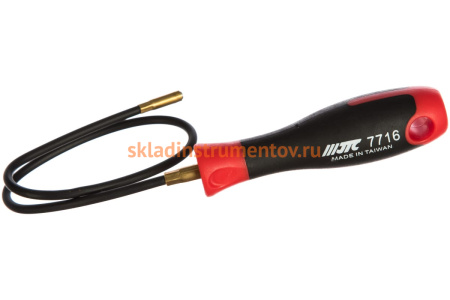 Магнитный гибкий держатель JTC 4 мм, длина 380 мм. 7716