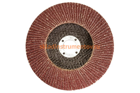 Круг лепестковый торцевой (150x22.2 мм; P80) MATRIX 74059