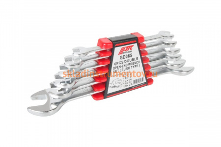 Набор рожковых ключей 8-21мм в кейсе 6шт JTC-GD06S