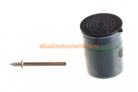 Мини-набор Зубр круг полировочный фетр 12.5x9 мм 2шт. 25x6 мм твердый фетр 10x19 мм оправка d 3.2 мм L 38 мм полировочная паста в пластиковом боксе 35942-H6