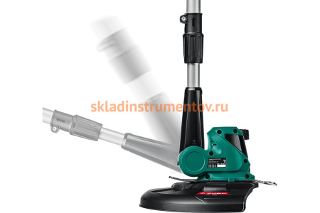 Аккумуляторный триммер ЗУБР 18В, 1 АКБ 2 А*ч ТА-185-21