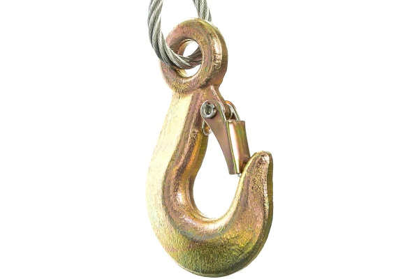 Ручная барабанная лебедка TOR ЛБ-2600 (BHW) г/п 1,0 т, длина троса 20 м 11315