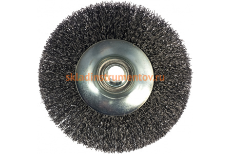 Щётка коническая гофрированная METAL Standard (115 мм; М14) для УШМ D.BOR D10-MS-115-M14-030