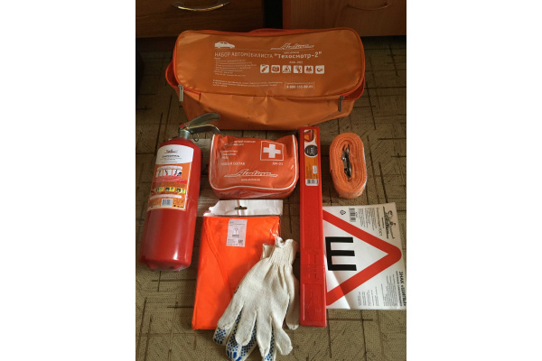 Набор автомобилиста 6 предметов Airline Техосмотр-2 ANA-002