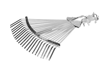 Веерные грабли Grinda 22 плоских зубца 421873