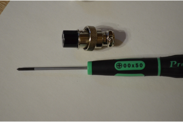 Разъём стандартный 2 pin для горелки TIG КЕДР 7200020