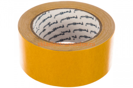 Клейкая двухсторонняя лента РемоКолор основа полипропилен, 48 мм х 25 м, 105 мкм 49-4-525