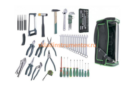Универсальный набор инструмента в сумке, 78 предметов Jonnesway C-HA78S