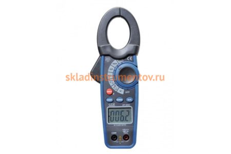 Токовые клещи с датчиком температуры СЕМ DT-3343 480397