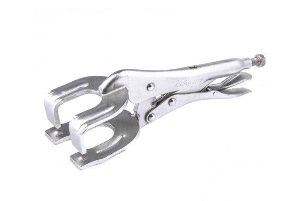 Ручной двойной зажим, точечная фиксация, 225 мм СИБРТЕХ 18429