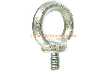 Рым-болт ЗУБР DIN 580 М12 1 шт оцинкованный 304316-12 Рым-болт ЗУБР DIN 580 М12 1 шт оцинкованный 304316-12