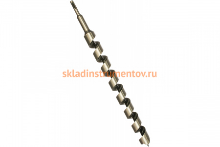 Сверло "ЭКСПЕРТ" спираль Левиса SDS-Plus (32х450 мм) по дереву ЗУБР 29482-450-32