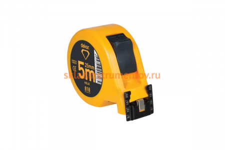 Рулетка 3 м х 16 мм DEKOR HASSAN с магнитным захватом HELIX MAGNETIC 816