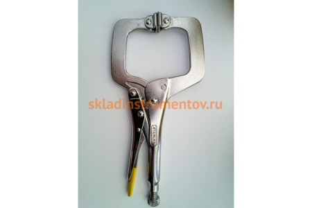 Захват регулируемый с фиксатором 185 мм С-образный STANLEY 0-84-816