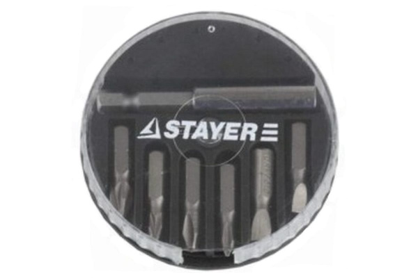 Набор бит "MASTER" (7 предметов) STAYER 26073-H7