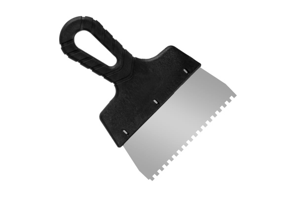 Фасадный зубчатый шпатель (150 мм, зуб.4x4 мм) РемоКолор Мастер 12-6-150