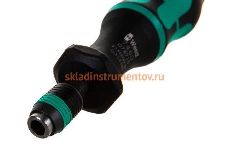 Динамометрическая отвертка с предустановленным моментом 0.3 Нм, 0.3-1.2 Нм WERA WE-074715