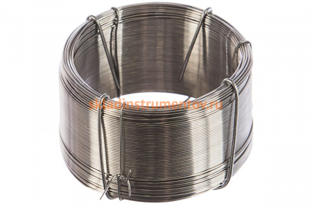 Проволока из нержавеющей стали СИБРТЕХ 0,7мм длина 75м 47761