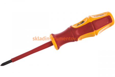 Диэлектрическая отвертка PH1x80 КВТ Профи 78611