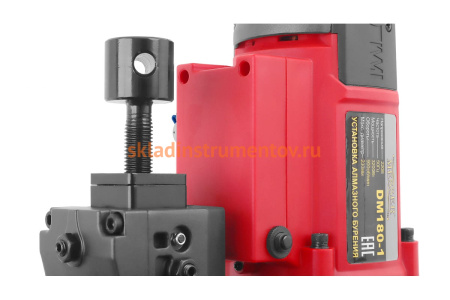 Установка алмазного бурения MESSER DM181-1-P 3,2 кВт, 900 об/мин на стойке 10-40-182