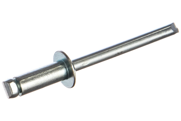 Заклепка вытяжная открытая сталь/сталь St/St (50 шт; 4.8x12 мм; Борт: Стандарт) MESSER 114014812-50