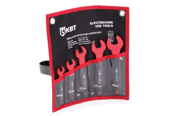 Набор диэлектрических однорожковых ключей  КВТ Эксперт НИИ-20 74706