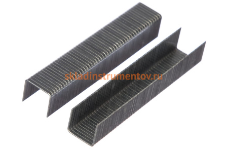 Скобы закаленные 1000 шт. для мебельного степлера (10 мм; тип 140) MASTER MATRIX 41310