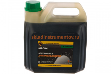 Масло минеральное (3 л) для пильных цепей Энкор 40543